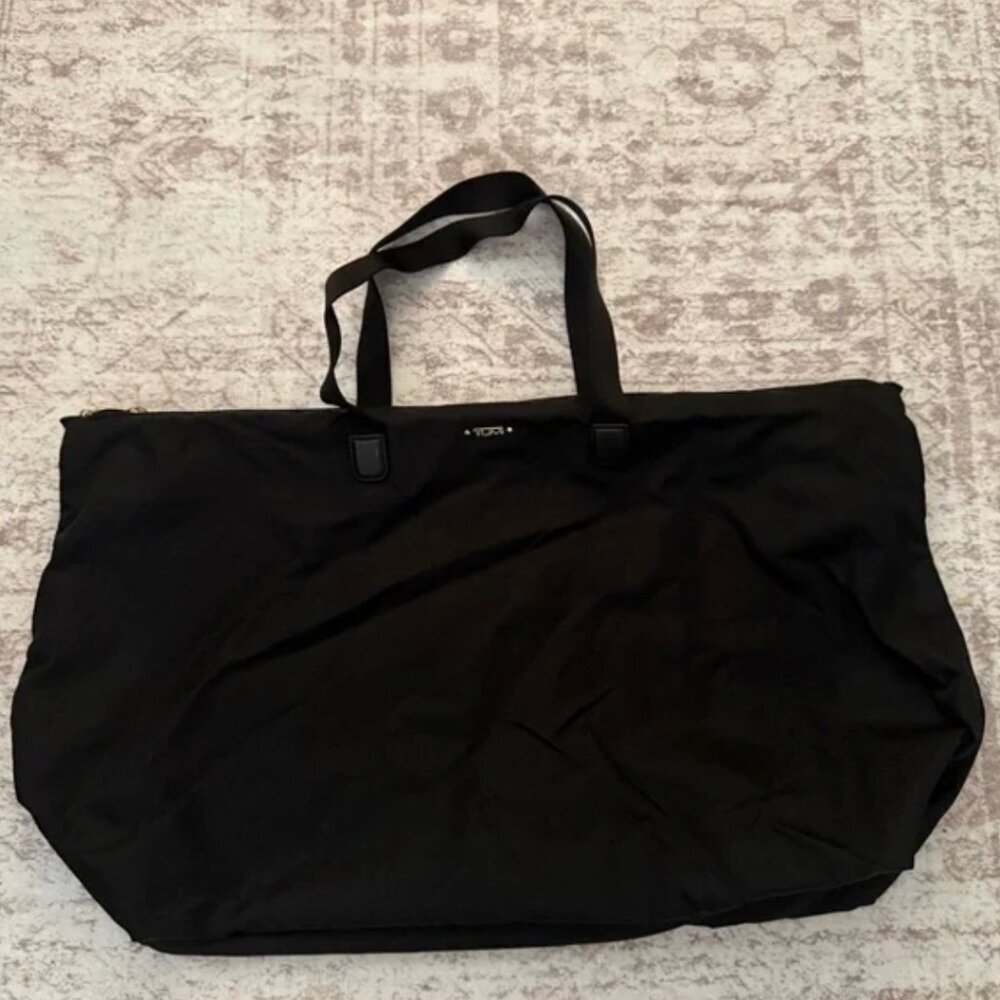 Tumi Classic Black Carryall Tote